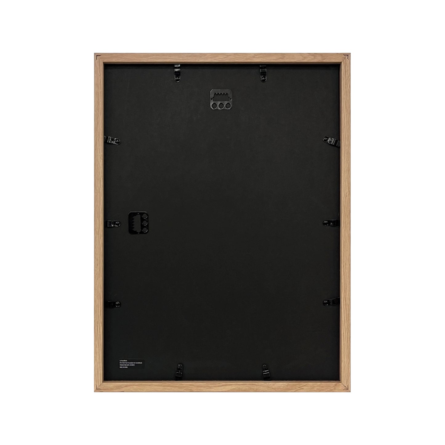 12" x 16” Natural Oak MDF Wood Shadow Box Frame