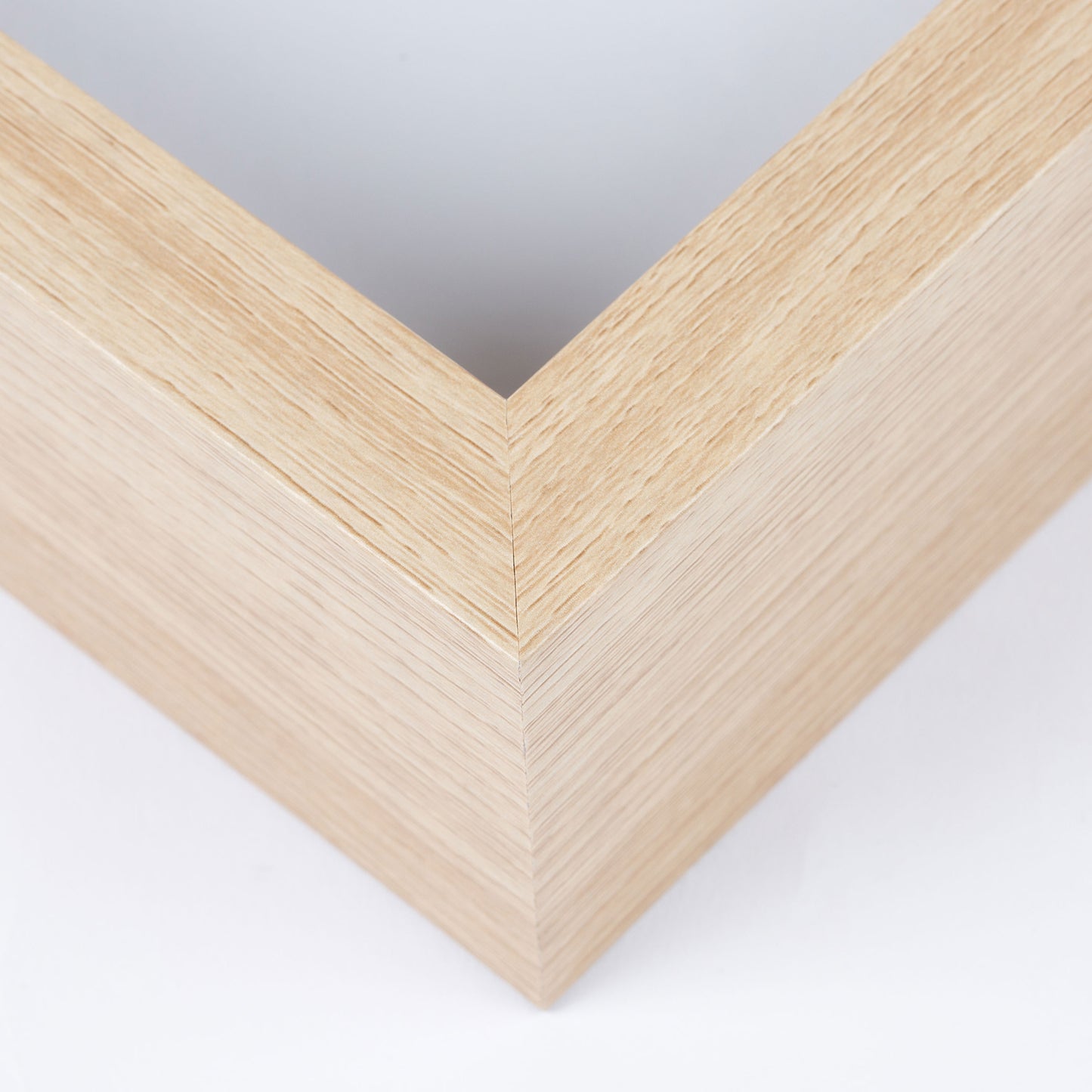 16" x 20" Natural Oak MDF Wood Shadow Box Frame