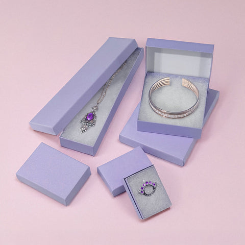 Cotton-Filled Jewelry Boxes