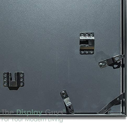 11" x 14" Gold Aluminum Picture Frame with Tempered Glass, 8" x 10" Matted