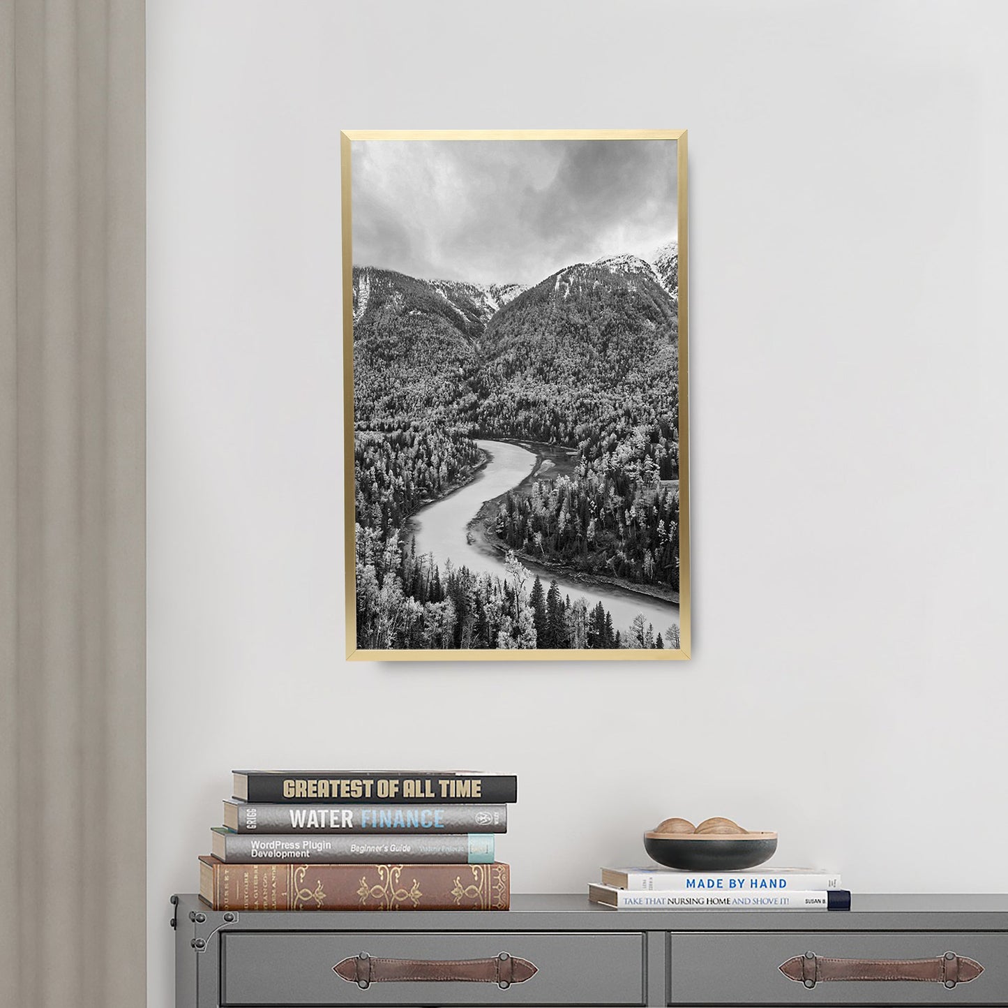 11" x 17" Deluxe Brass Gold Aluminum Contemporary Picture Frame with Tempered Glass