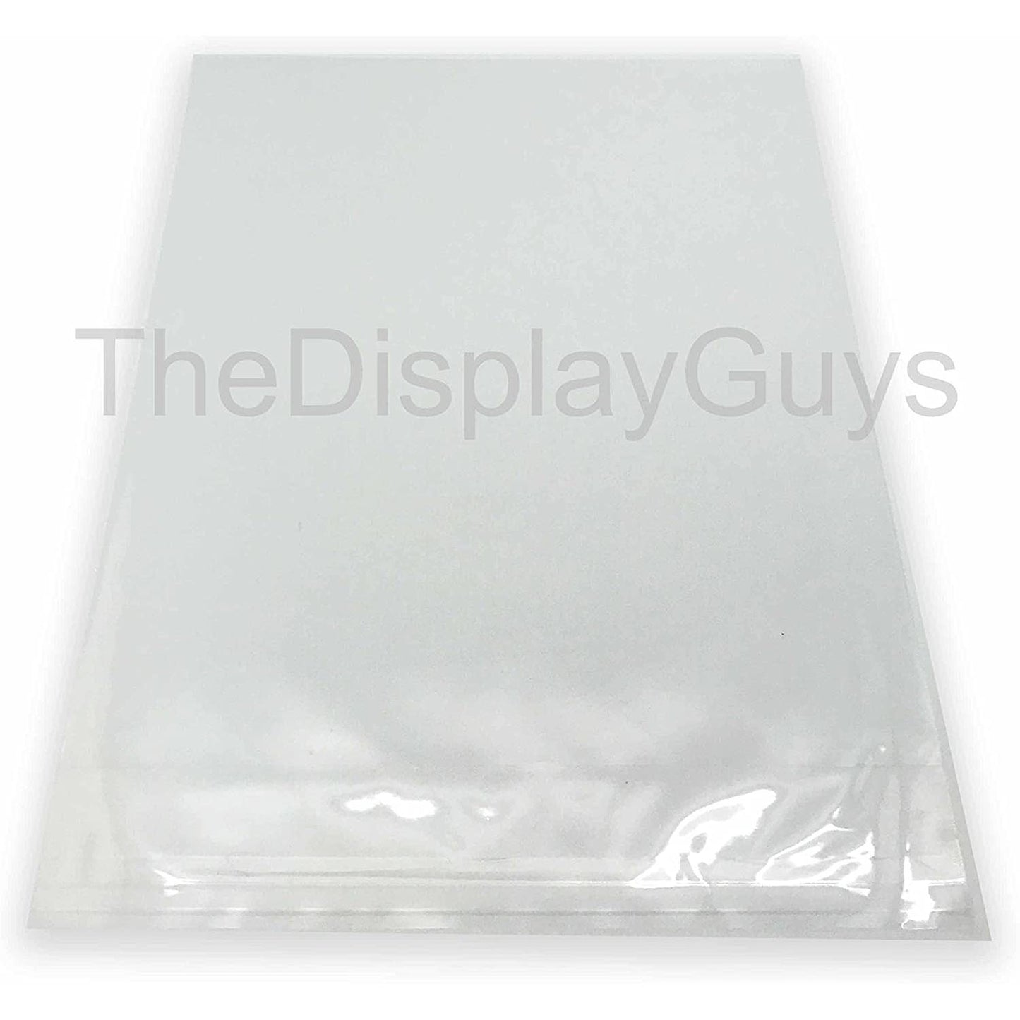 12 7/16" x 18 1/4" Clear Self Adhesive Plastic Bags for 12" x 18" Photos