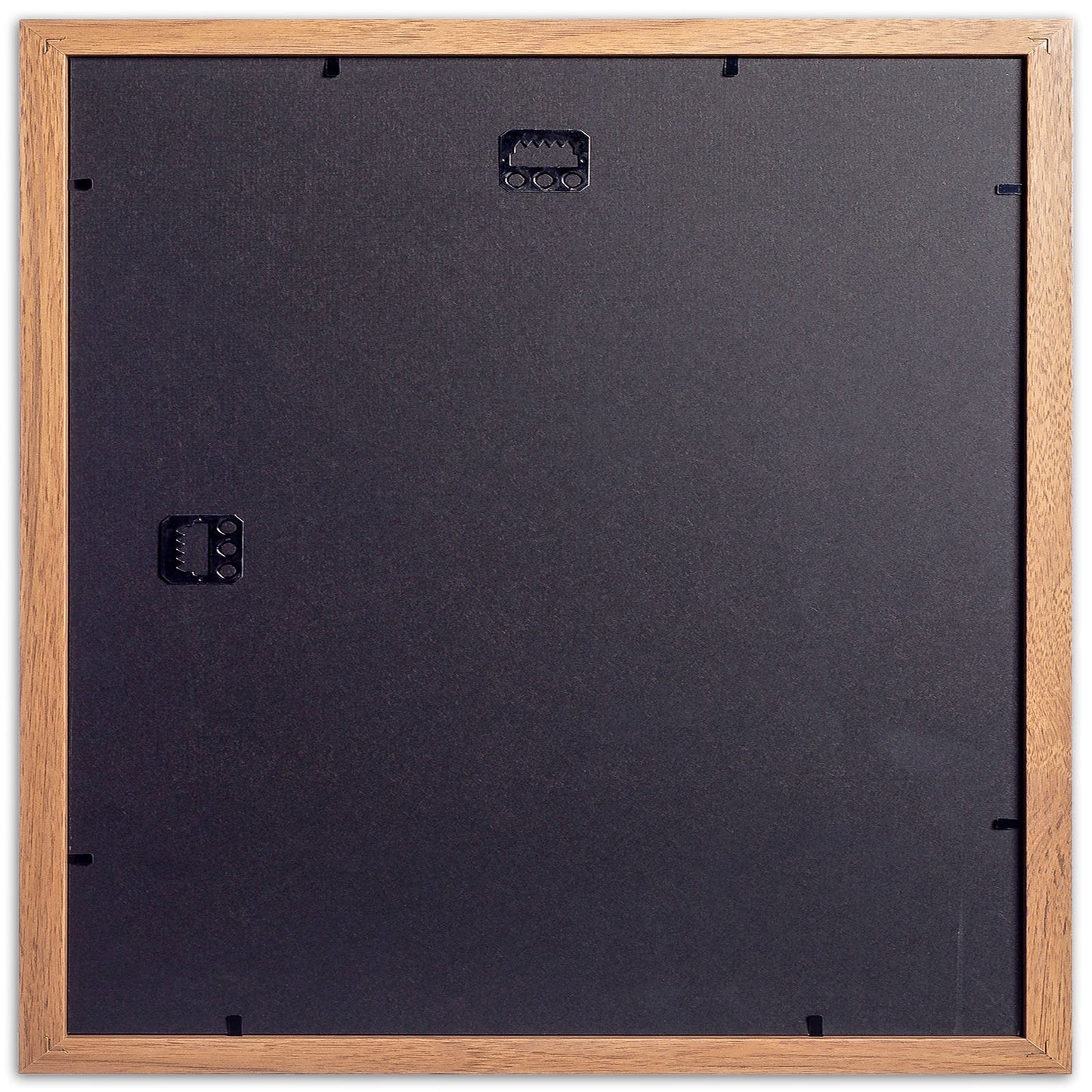 12" x 12” Classic Light Oak MDF Wood Picture Frame with Tempered Glass, 8" x 8" Matted