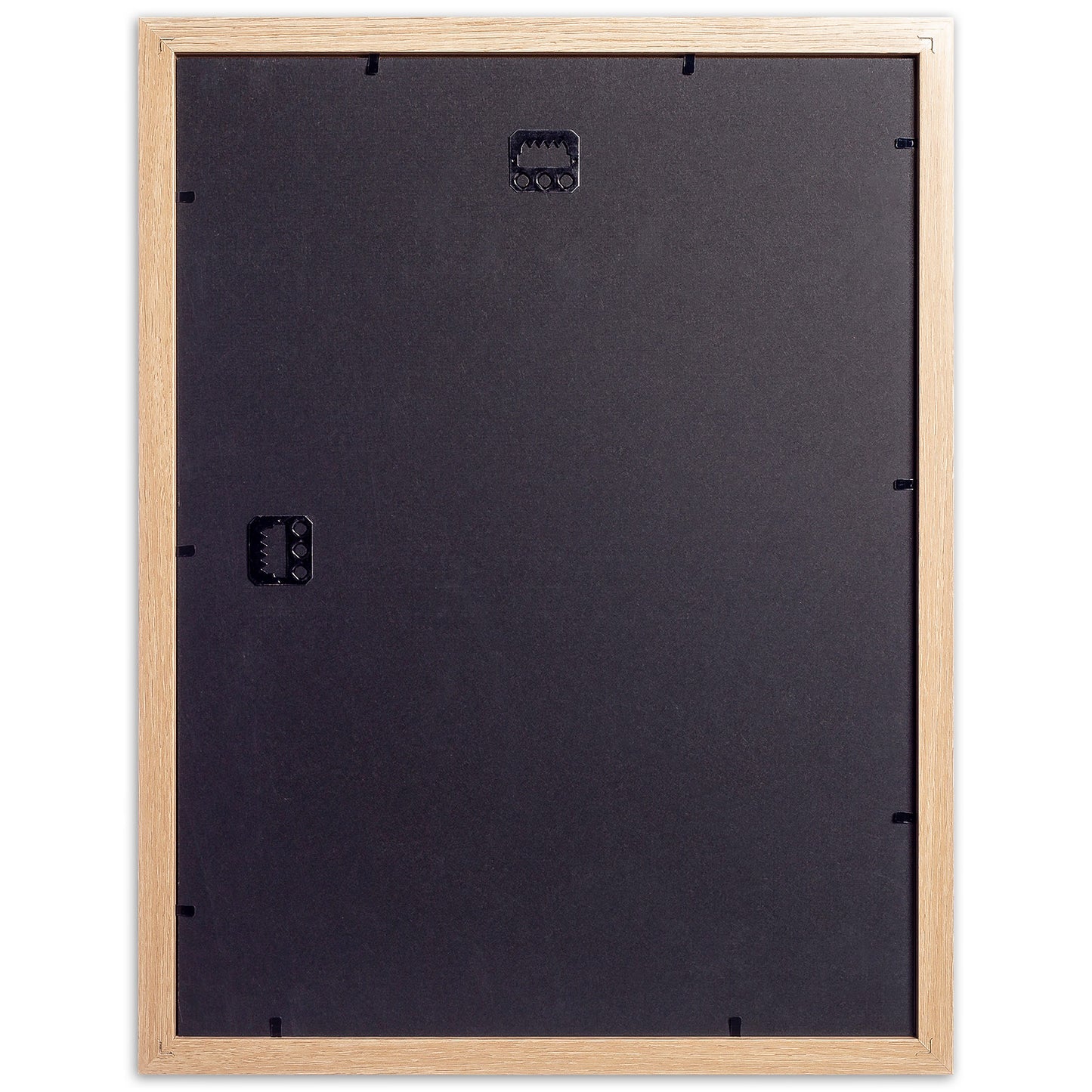 12" x 16” Classic Natural Oak MDF Wood Picture Frame with Tempered Glass, 8" x 12" Matted