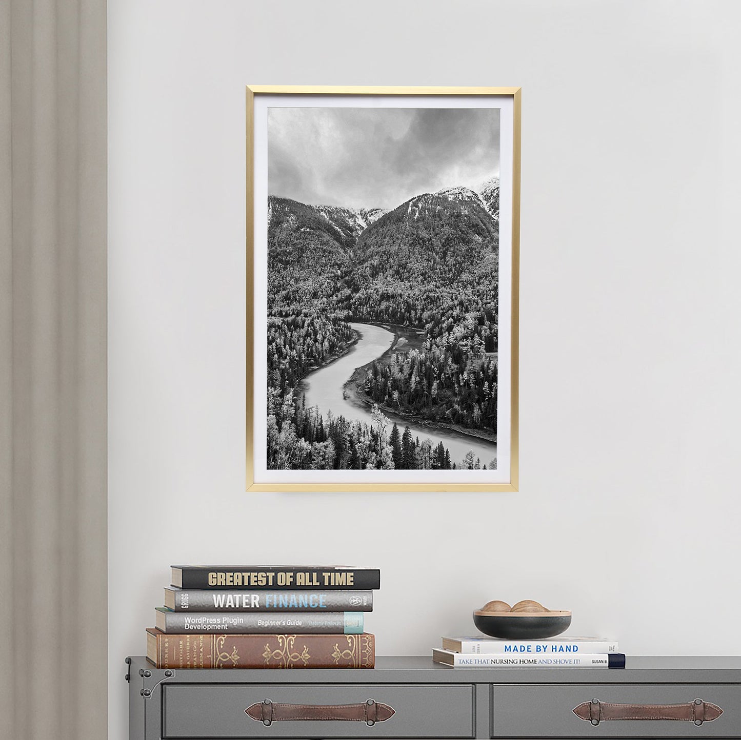 12" x 18" Deluxe Brass Gold Aluminum Contemporary Picture Frame, 11" x 17" Matted