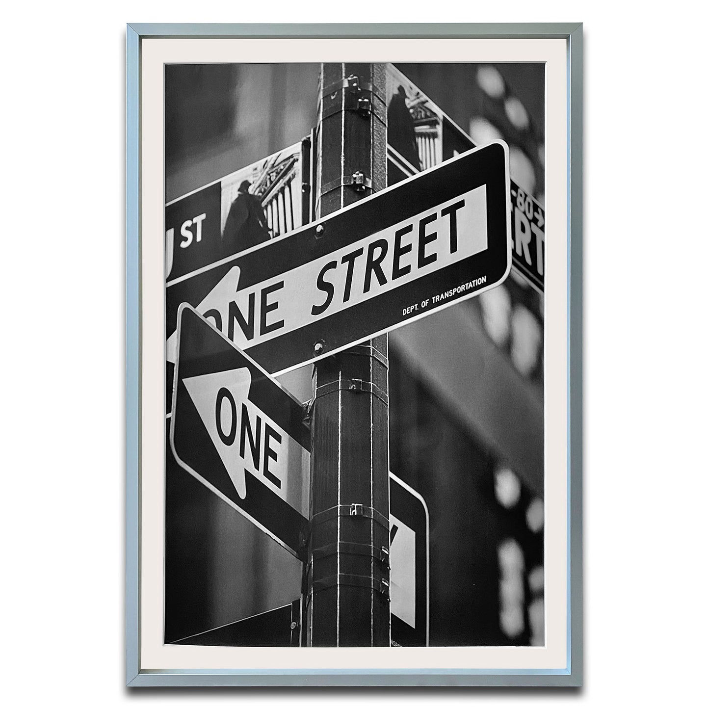 12" x 18" Silver Aluminum Picture Frame with Tempered Glass, 11" x 17" Matted