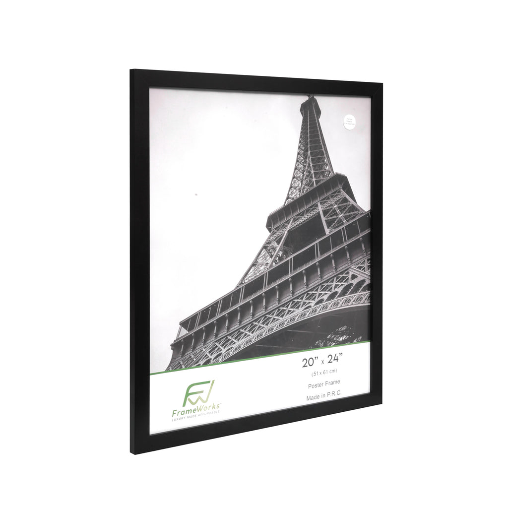 20 X 24 Black MDF Wood Multi Pack Back Loading Poster Frames The 20-x-24-black-mdf-wood-multi-pack-back-loading-poster-frames-the