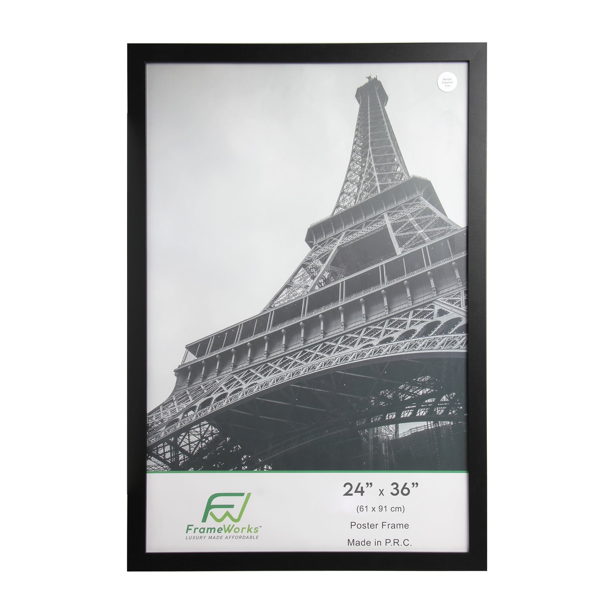 24 X 36 Black Poster Frame
