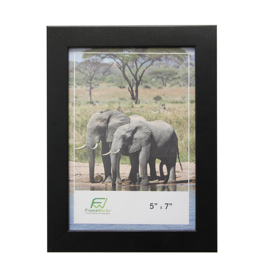 5" x 7” Classic Black Gallery Style Picture Frame Multi-Pack