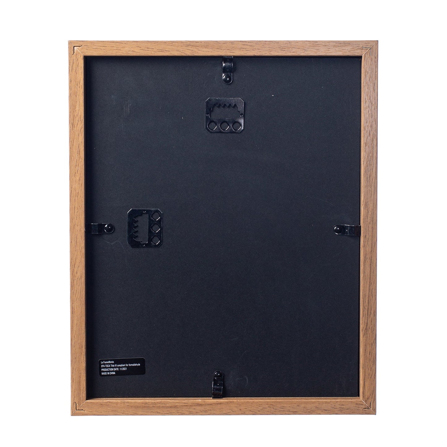 8” x 10” Light Oak MDF Wood Shadow Box Frame