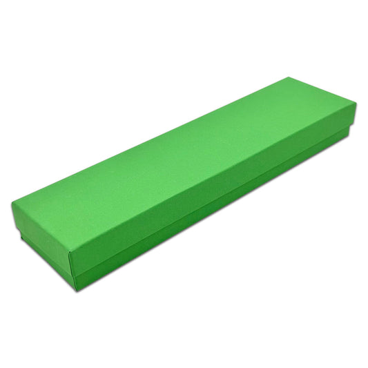 8" x 2" x 1" Light Green Cotton Filled Box (25-Pack)