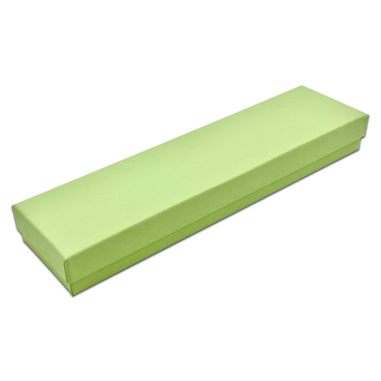 8" x 2" x 1" Mint Green Cotton Filled Box (25-Pack)