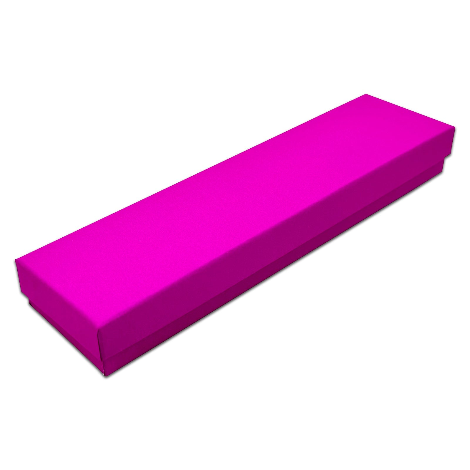 8 X 2 X 1 Neon Purple Cotton Filled Box 25 Pack The Display Guys