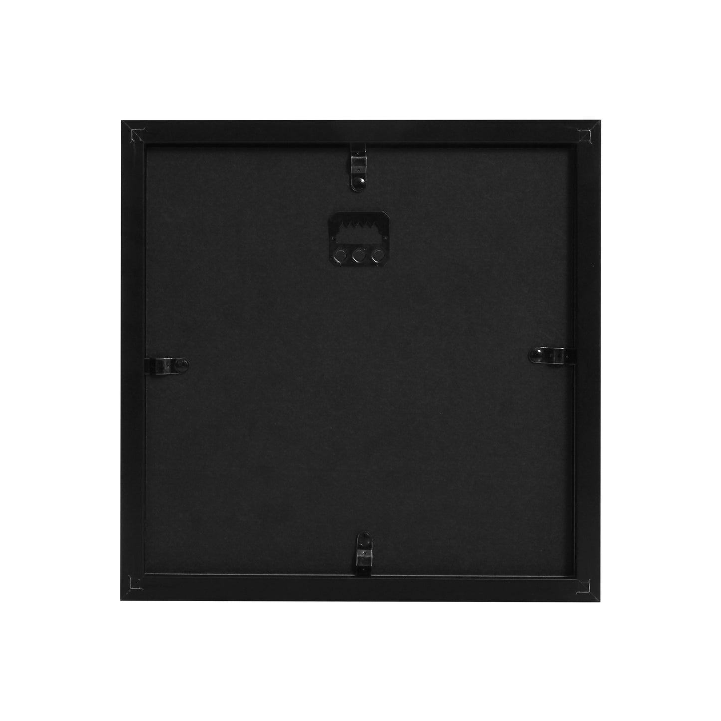 8" x 8” Black MDF Wood Shadow Box Frame