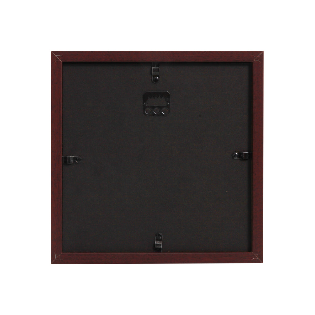 8 x 8” Mahogany MDF Wood Shadow Box Frame – The Display Guys