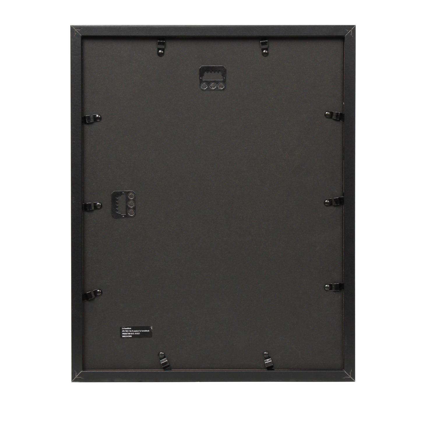 11" x 14” Black Wood Shadow Box Frame