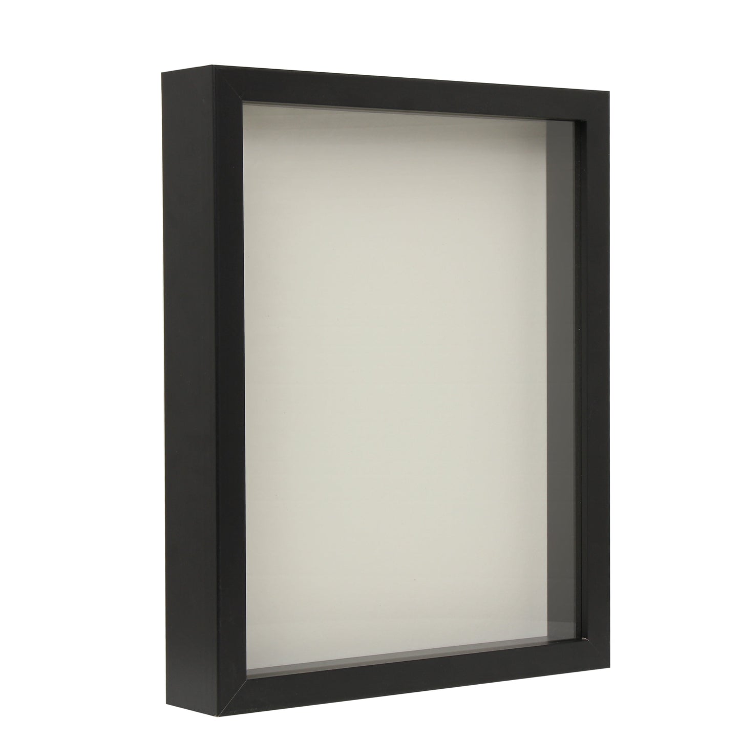 11" x 14” Black Wood Shadow Box Frame