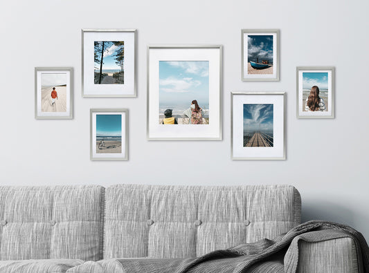 The Modern Minimalist: Embracing Sleek Design with Aluminum Picture Frames