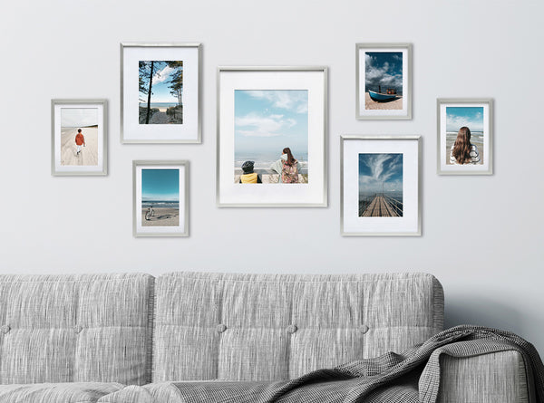 The Modern Minimalist: Embracing Sleek Design with Aluminum Picture Frames
