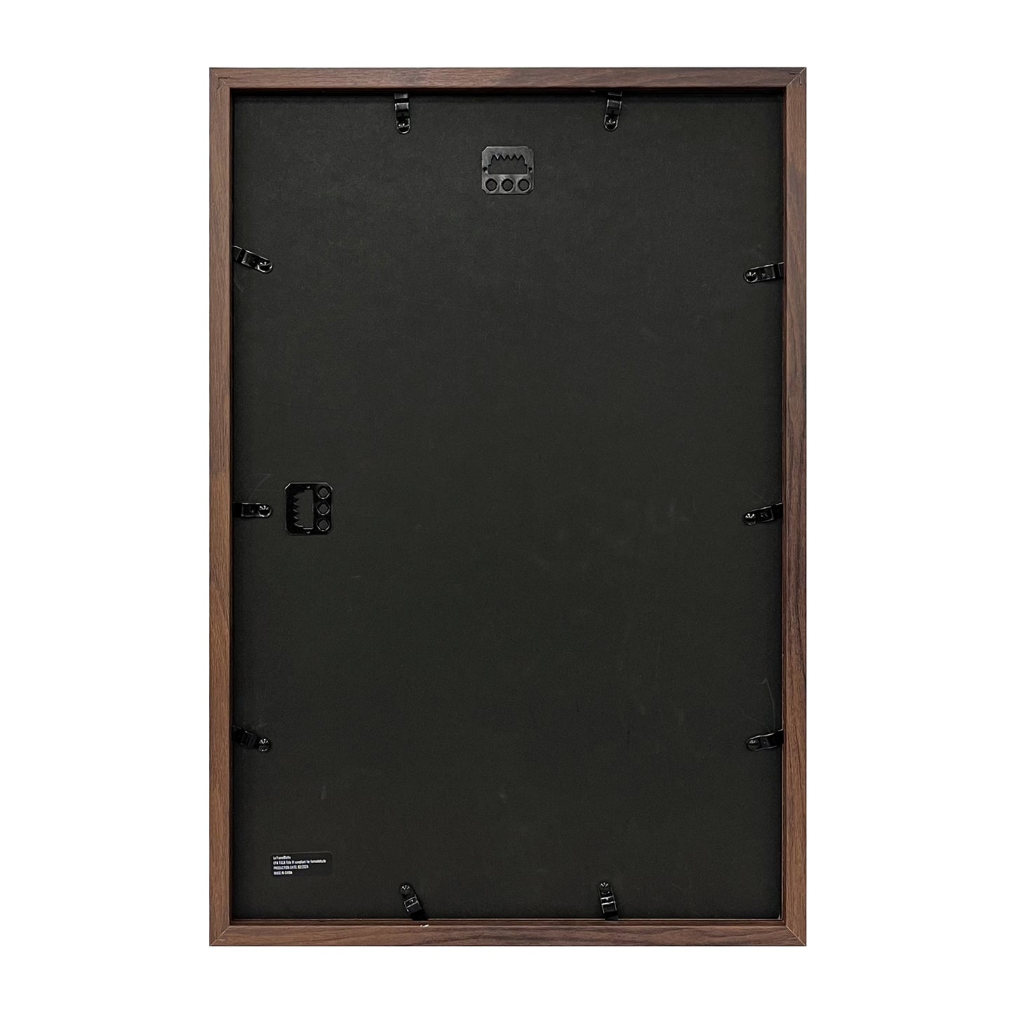 12" x 18” Dark Oak MDF Wood Shadow Box Frame