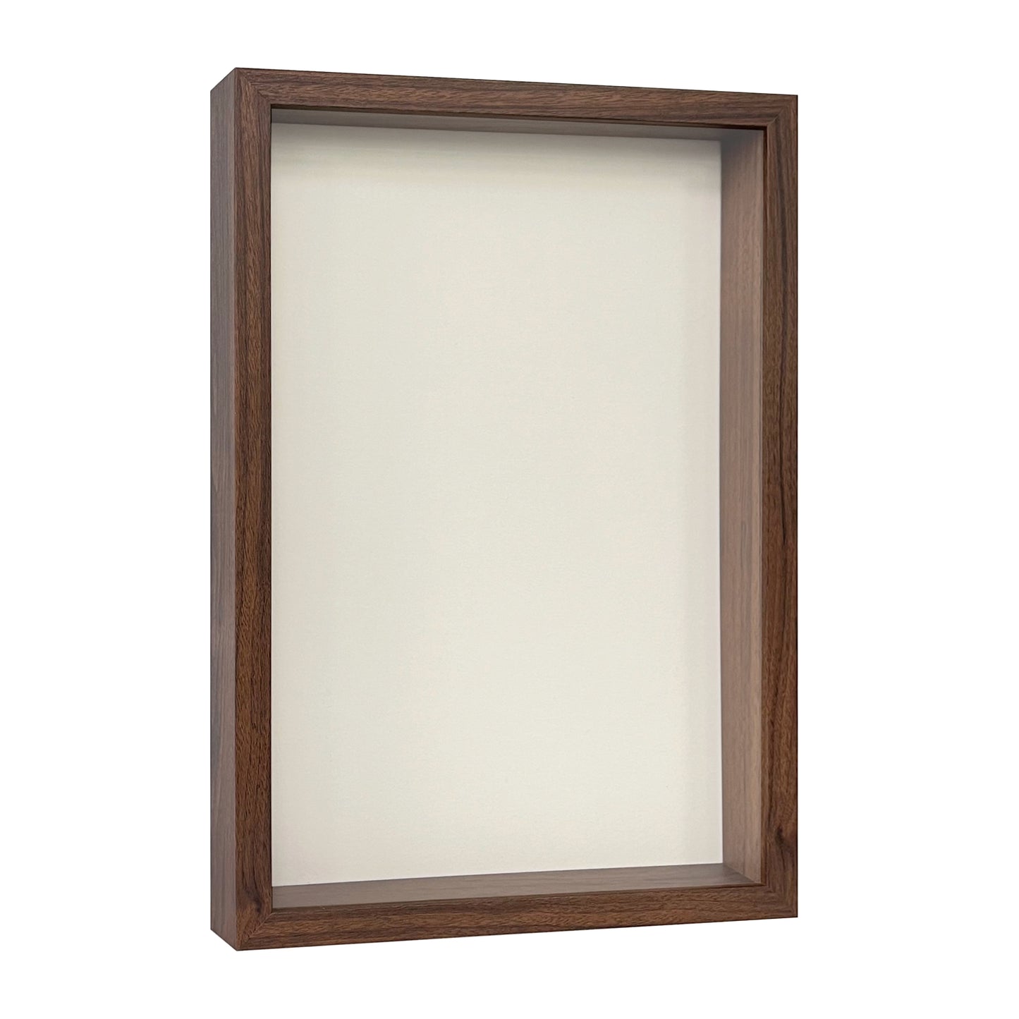 12" x 18” Dark Oak MDF Wood Shadow Box Frame