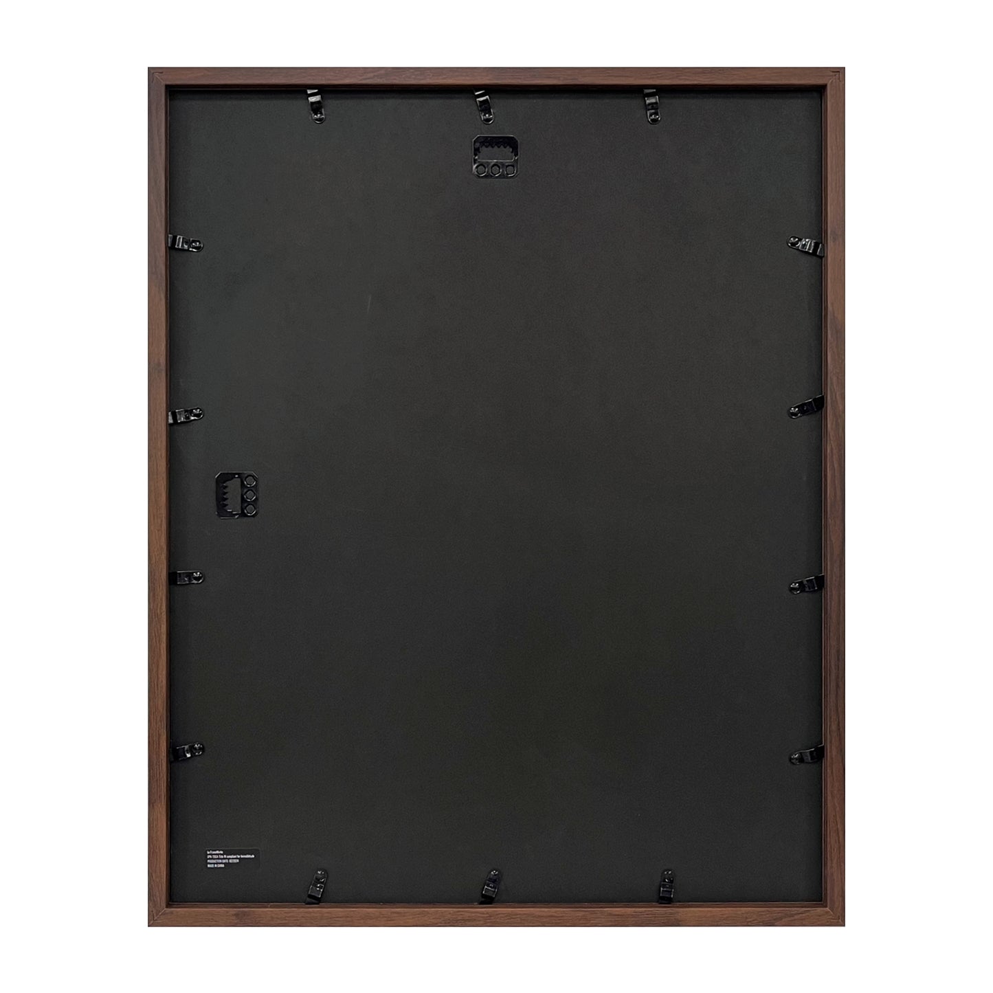 16" x 20" Dark Oak MDF Wood Shadow Box Frame