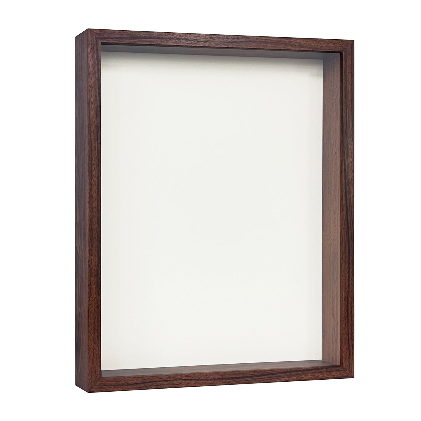 16" x 20" Dark Oak MDF Wood Shadow Box Frame