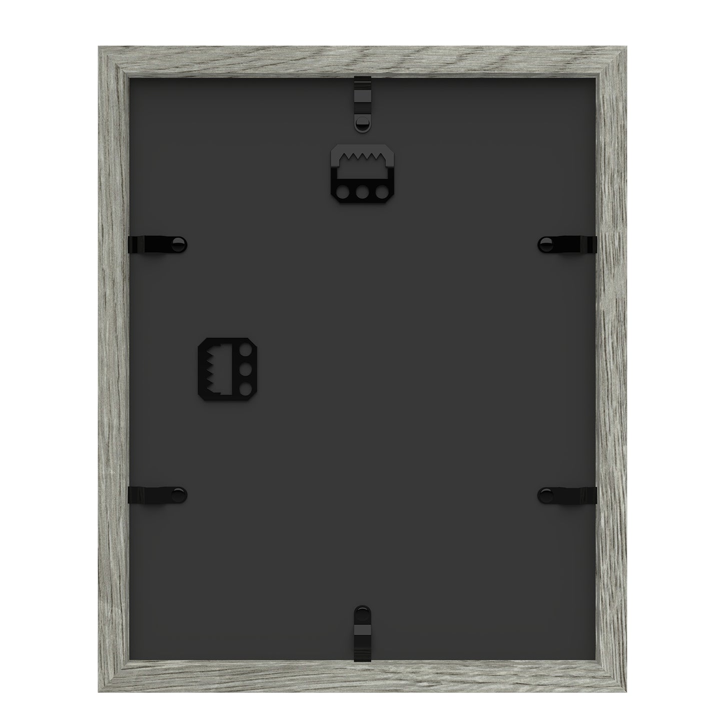 8" x 10" Gray Driftwood Finish MDF Wood Shadow Box Frame