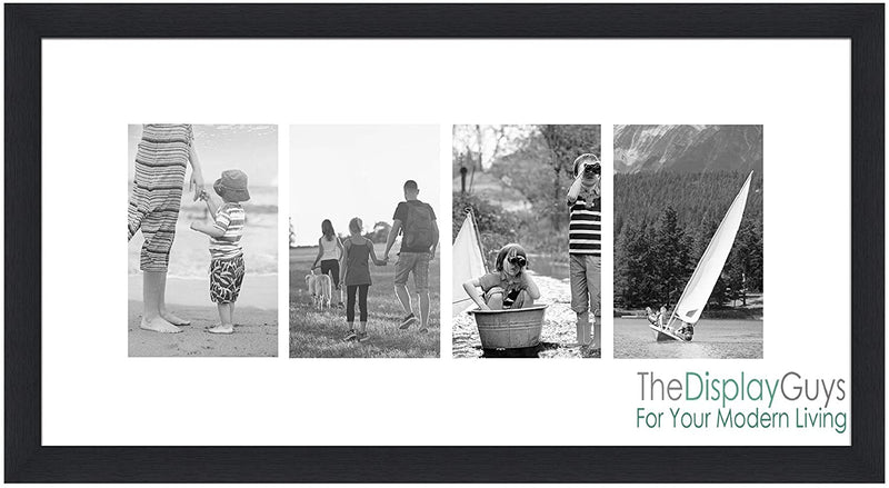 10" x 20" Black Collage Picture Frame for 4" x 6" Photos