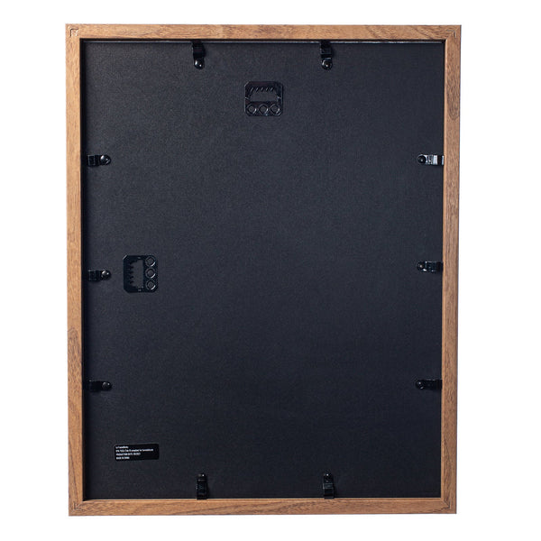 11" x 14” Light Oak MDF Wood Shadow Box Frame
