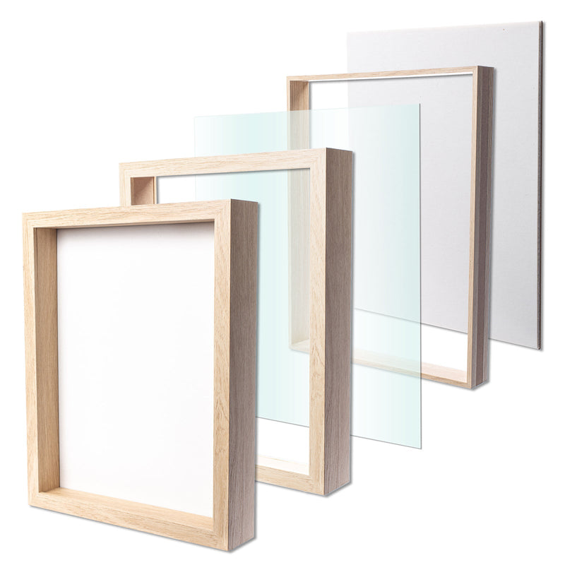 Natural Wood Photo Frame, Wooden Photo Frames, Glass Photo Frames