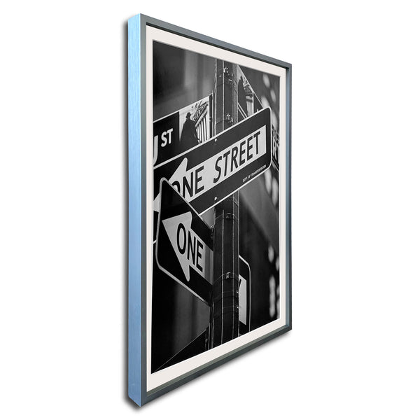 12" x 18" Gun Metal Gray Aluminum Picture Frame with Tempered Glass, 11" x 17" Matted