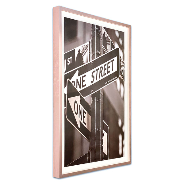 12" x 18" Rose Gold Aluminum Picture Frame with Tempered Glass, 11" x 17" Matted