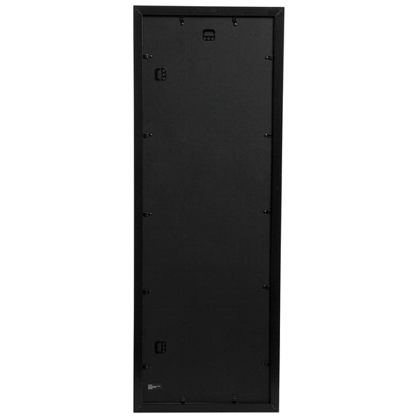 12" x 36" Black MDF Wood Multi-Pack Back-Loading Poster Frames