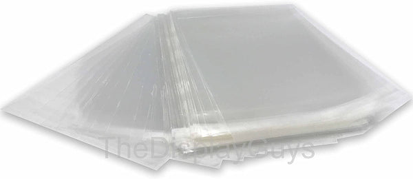 13 7/16" x 19 1/4" 25 Pack Clear Self Adhesive Plastic Bags for 13" x 19" Photos