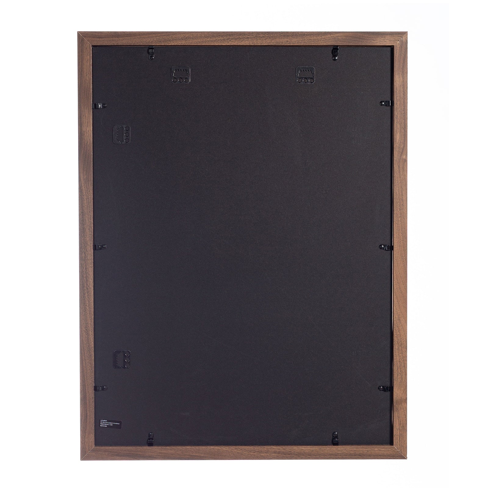 18" x 24" Dark Oak Wood 2-Pack Back-Loading Poster Frames