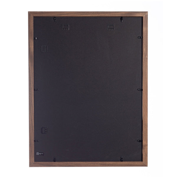 18" x 24" Dark Oak Wood 2-Pack Back-Loading Poster Frames