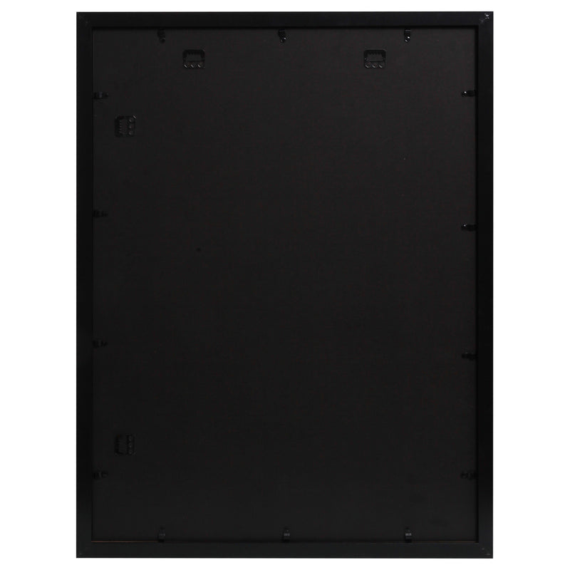 20" x 28" Black MDF Wood Multi-Pack Back-Loading Poster Frames