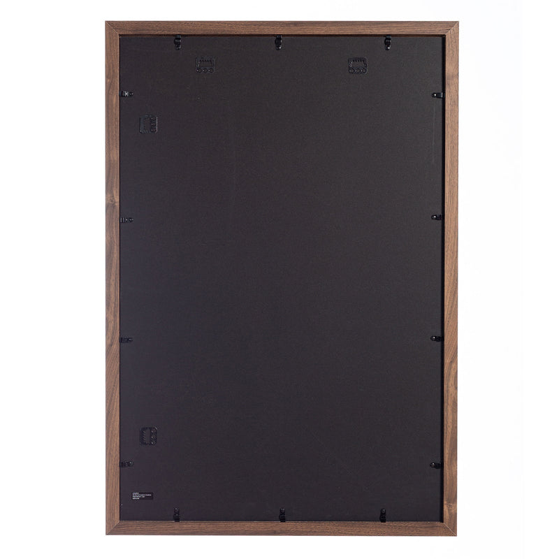 20" x 30" Dark Oak Wood 2-Pack Back-Loading Poster Frames