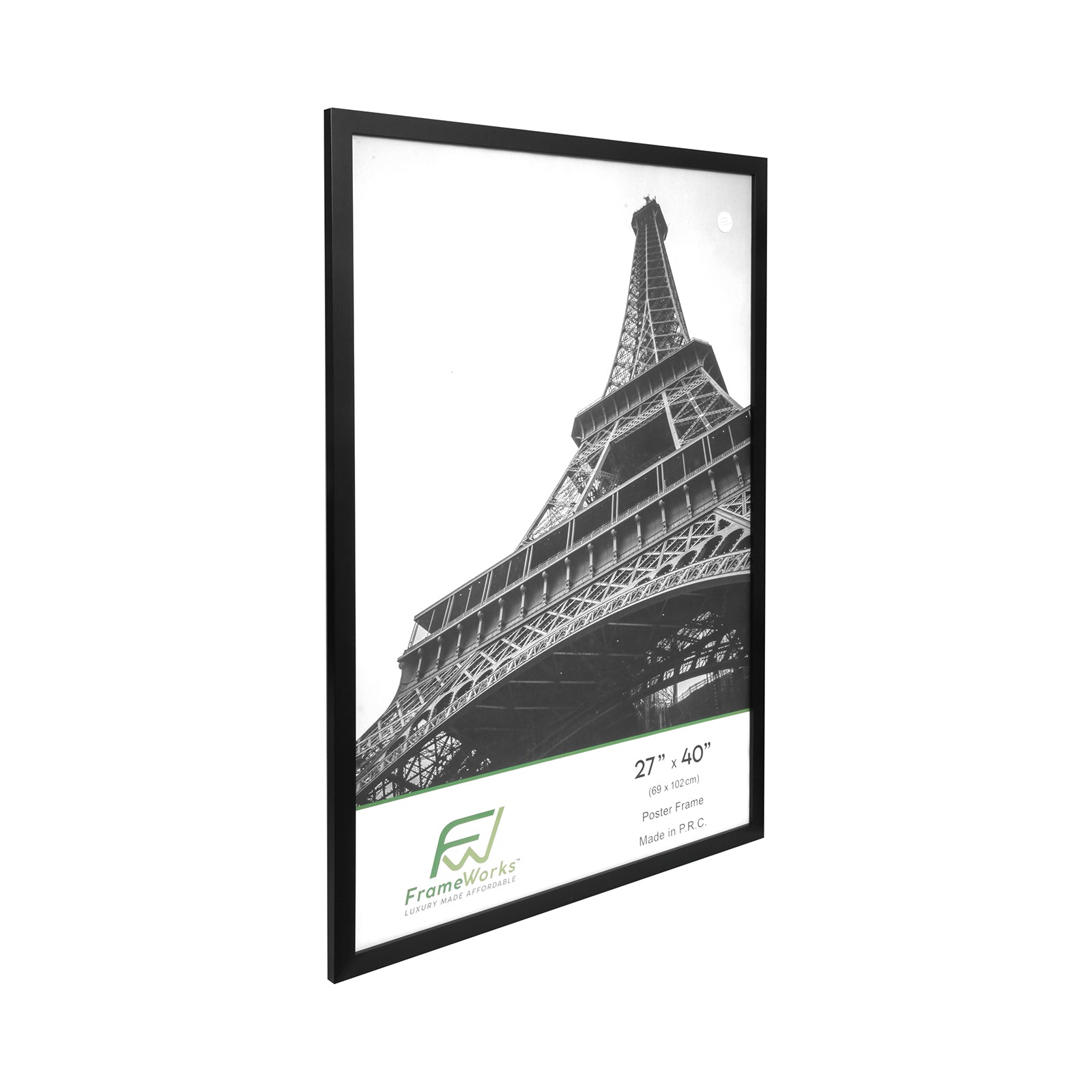 27" x 40" Black MDF Wood Multi-Pack Back-Loading Poster Frames – The ...
