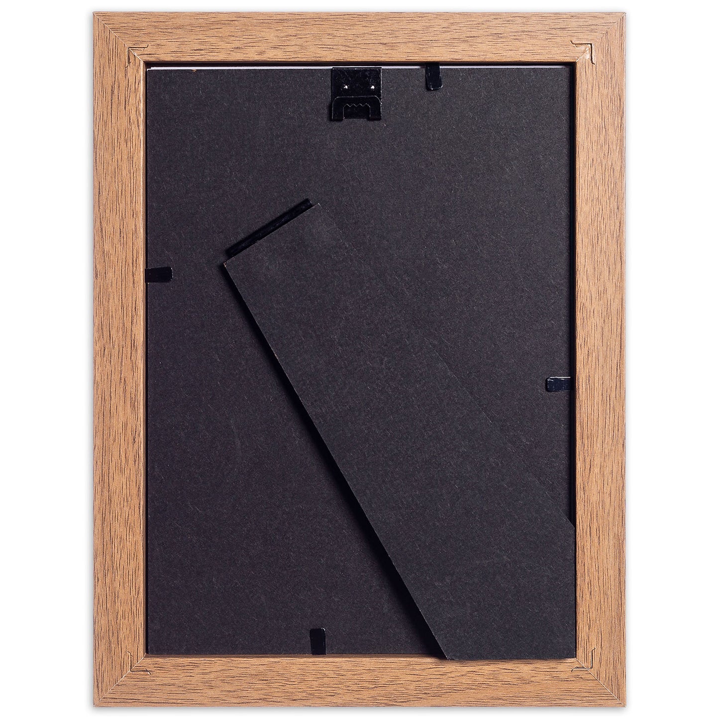 4" x 6” Classic Light Oak MDF Wood Picture Frame with Tempered Glass