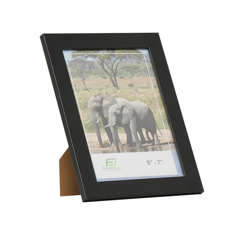 5" x 7” Classic Black Gallery Style Picture Frame Multi-Pack