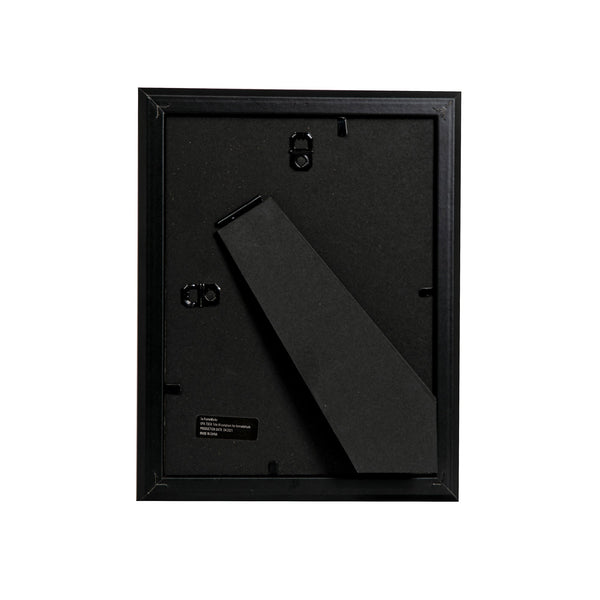 8 X 6 Multi Photo Frame Holds 4 6x8 Photos in a Black Wood Frame 