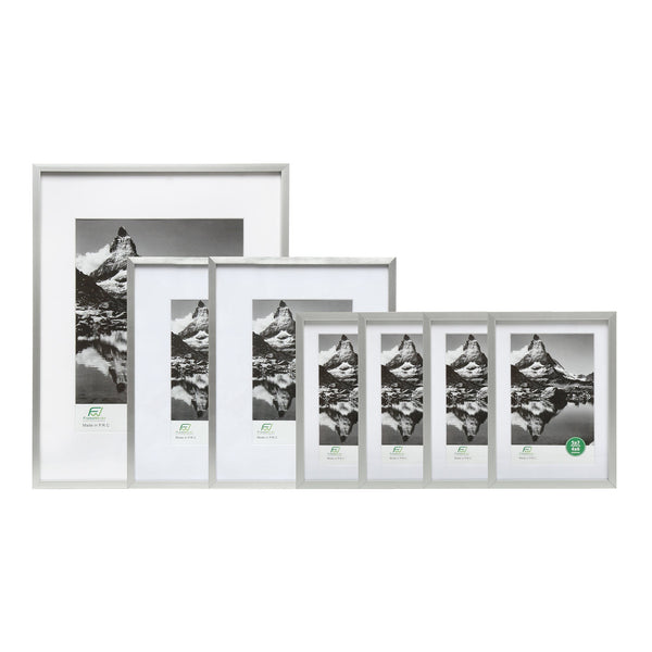 Ekaterina Real White Wood Collage Picture Frame Set (Set of 2) Latitude Run Color: White