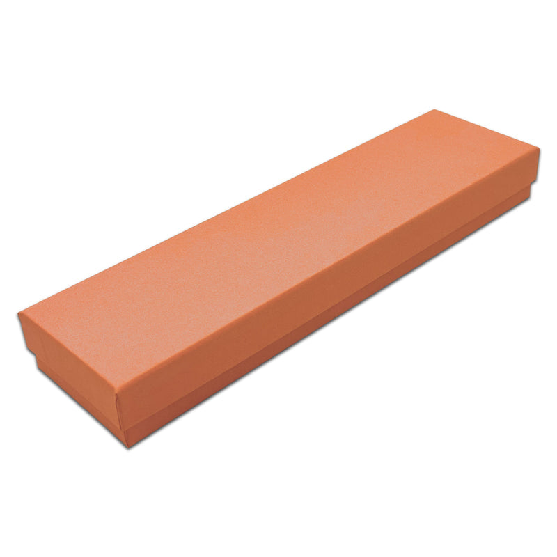 8" x 2" x 1" Coral Cotton Filled Box (25-Pack)
