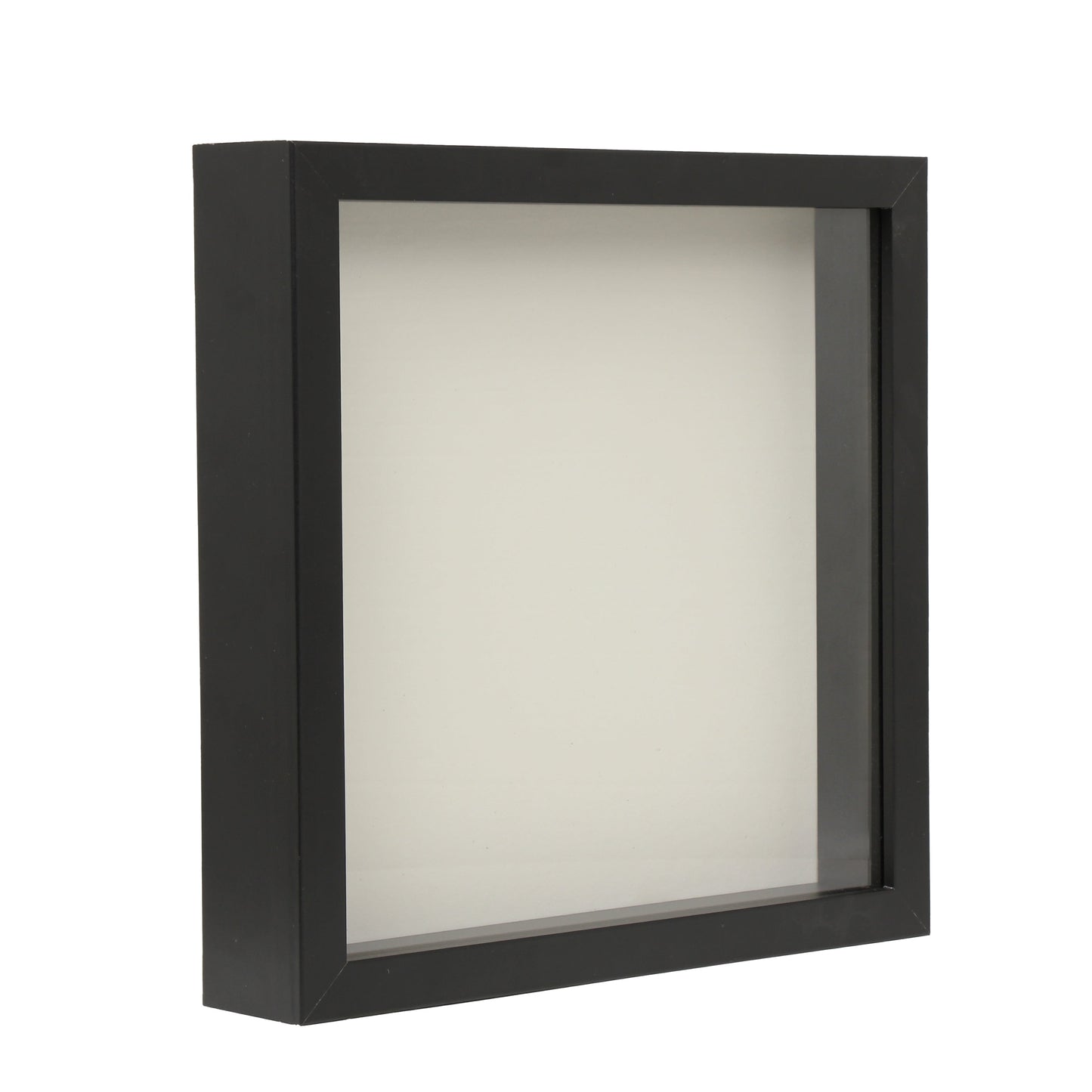 11" x 11” Black Wood Shadow Box Frame