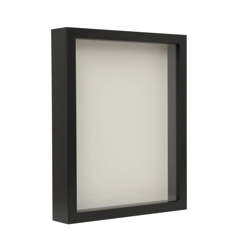 8” x 10” Black Wood Shadow Box Frame