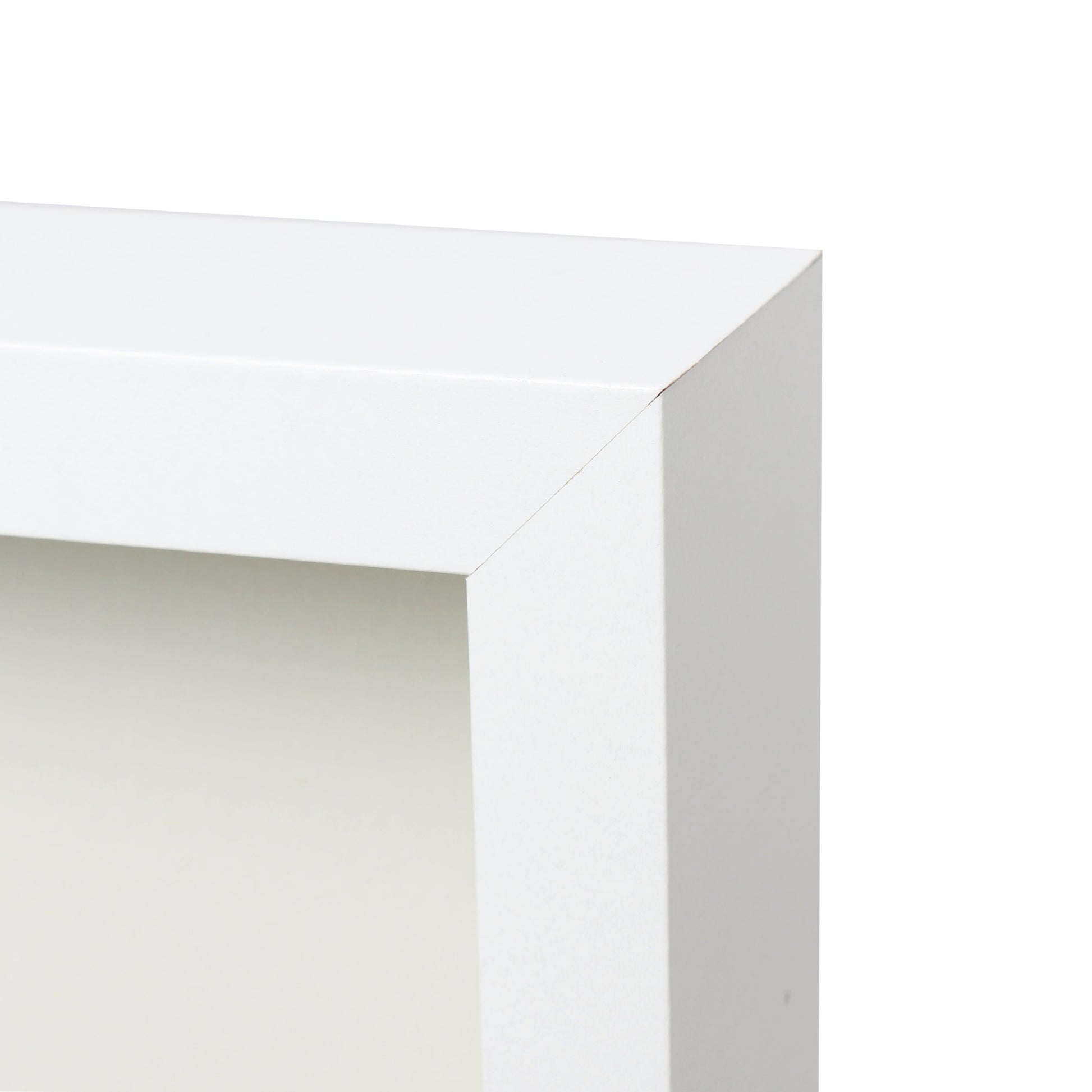 11" x 11” White Wood Shadow Box Frame